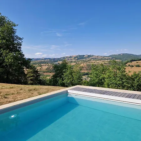 Les Hauts Du Lot, Piscine, Nature, Calme
